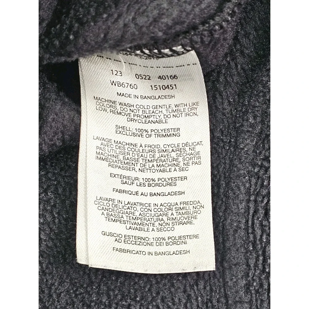Columbia Steens II Mountain Fleece Jacket Boys Youth Large 14/16 Grey Full‎ Zip